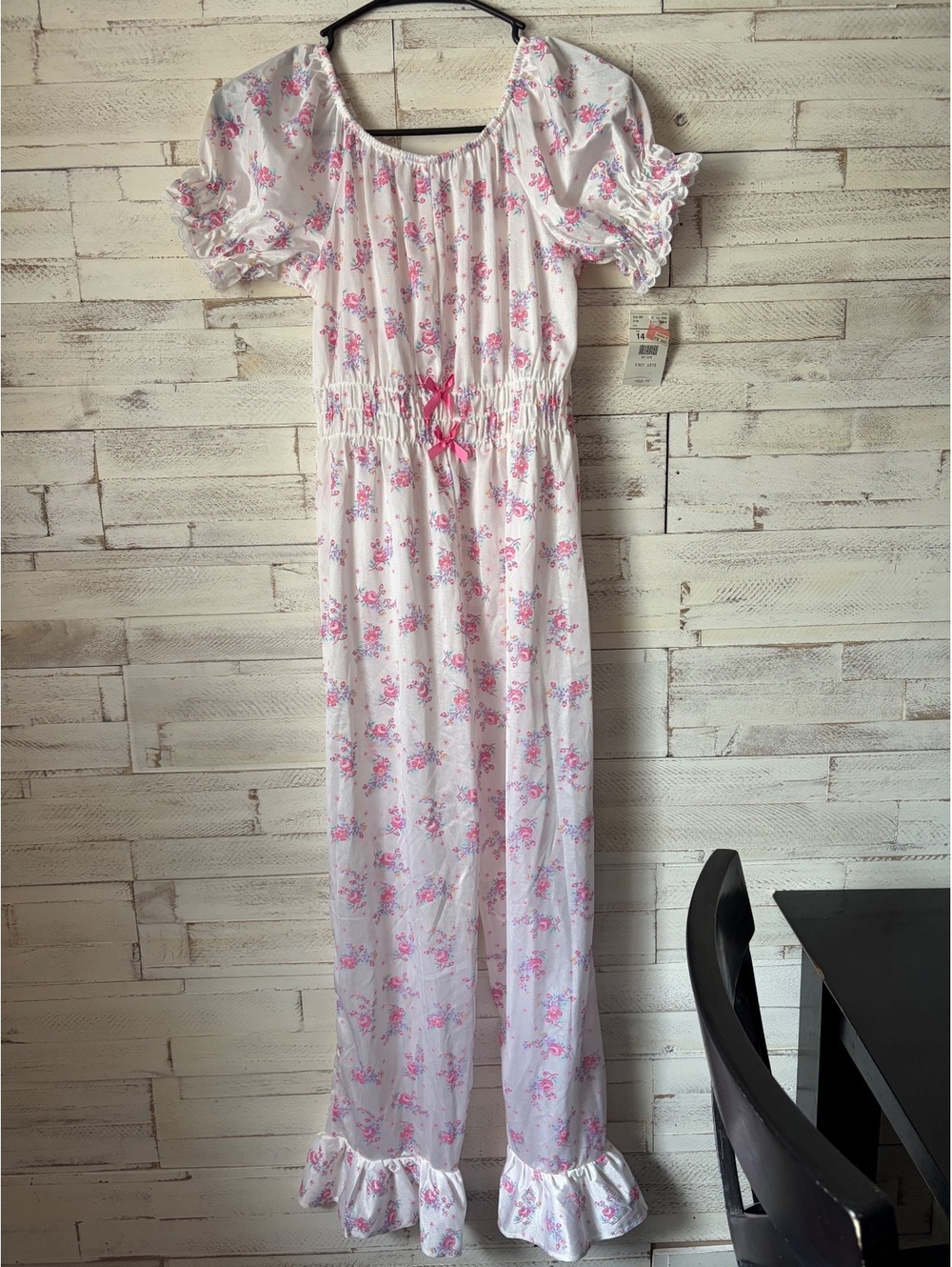 Allison Ann size 14 nightgown pajamas kids girls youth vintage new floral